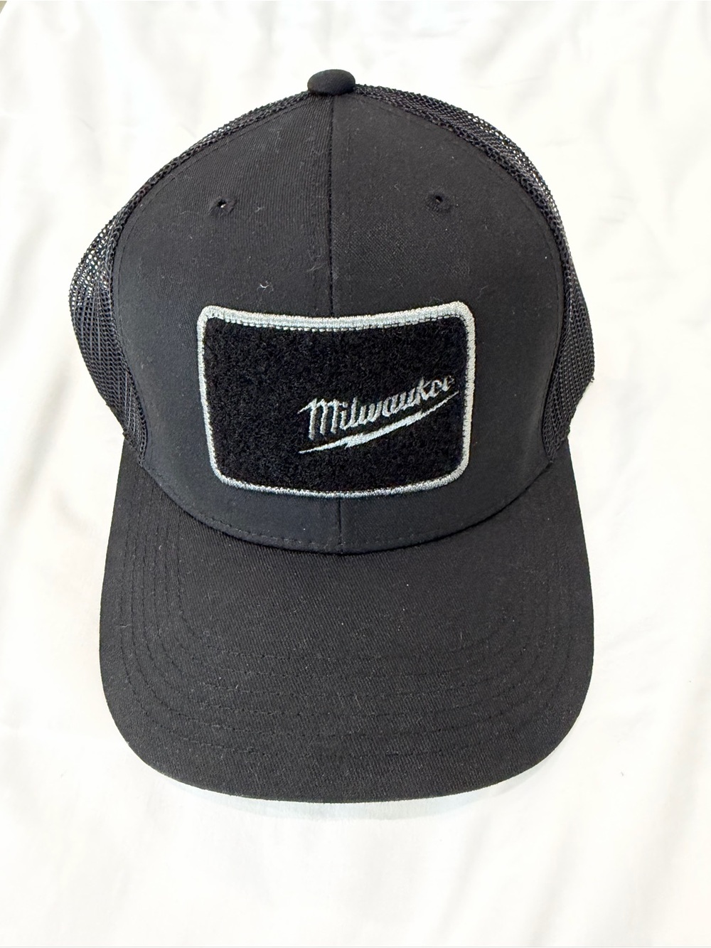 Milwaukee Black Mesh-Back Trucker Hat